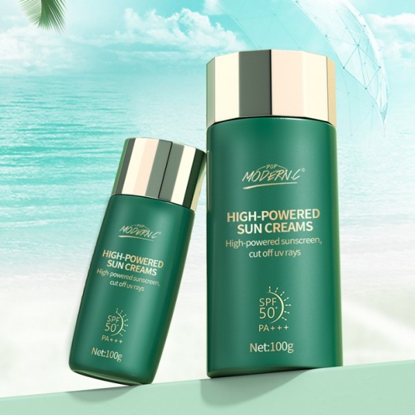 POP MODERN.C Sunscreen SPF 50 Sunblock, Broad Spectrum Sunscreen, Water Resistant Sunscreen