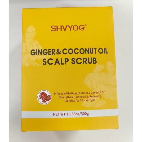SHVYOG Scalp Scrub, Ginger Scalp Exfoliator, Scalp...