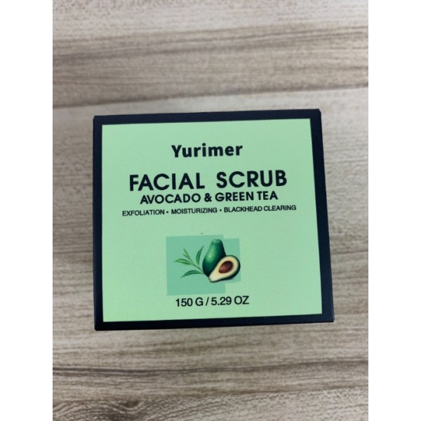 Yurimer Green Tea Facial Scrub, Yurimer Organic Av...